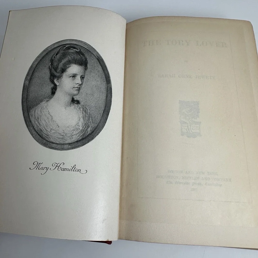 The Tory Lover 1901‎ 1st Edition Error Red Cloth Gilt Sarah Orne Jewett Final